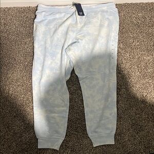 GAP Light Blue Tie-Dye Joggers